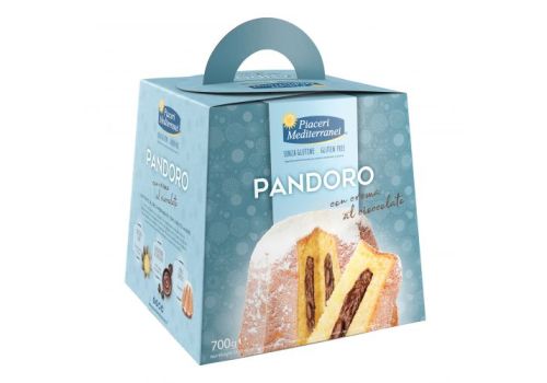 Piaceri Mediterranei pandoro cioccolato senza glutine 700 grammi