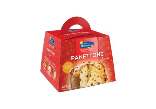 Piaceri Mediterranei panettone senza glutine 650 grami