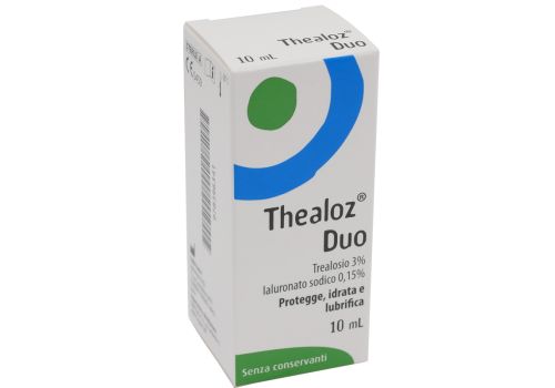 Thealoz duo soluzione oftalmica protettiva idratante e lubrificante 10ml