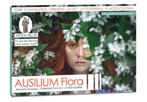 Ausilium Flora integratore di fermenti lattici 10 capsule