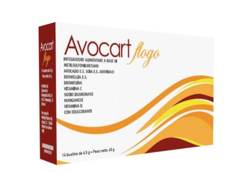 Avocart flogo integratore per la funzionalità articolare 14 bustine