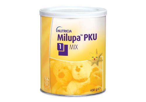 Milupa Pku 1 mix alimento aproteico per bambini con fenilchetonuria polvere 400 grammi