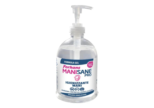 Forhans Manisane Pro igienizzante mani 70% alcol 500ml