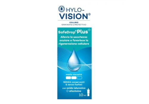Hylo vision SafeDrop Plus collirio idratante e protettivo 10ml