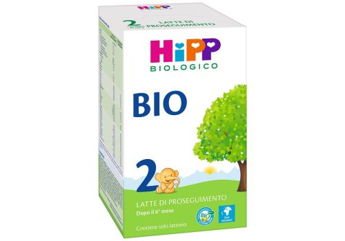 Hipp Bio 2 latte di proseguimento dopo il 6 mese 600 grammi