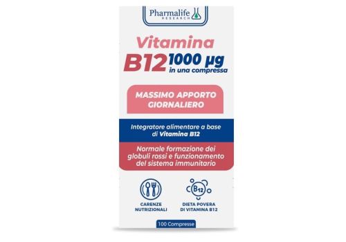 Vitamina B12 integratore a base di vitamine del gruppo B 100 compresse