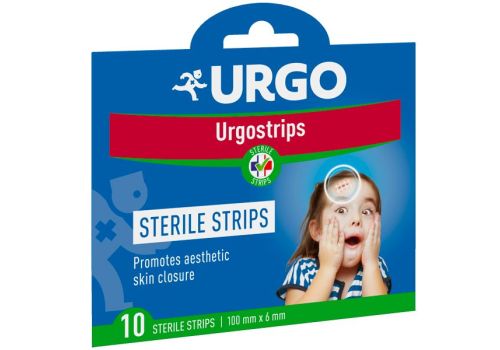 Urgo Pro Urgostrips cerotto per sutura 100 x 6mm 10 pezzi