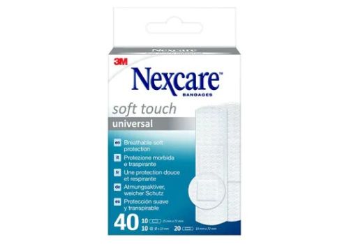 3M NEXCARE CER SOFT ASSORT 40P