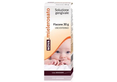 Nova.Mielerosato soluzione gengivale per bambini 30 grammi
