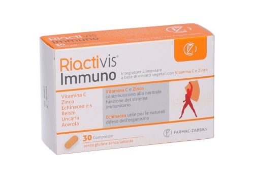 Riactivis Immuno integratore per il sistema immunitario 30 compresse