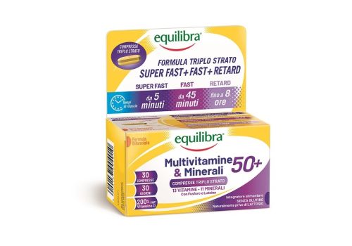 Equilibra Multivitamine & Minerali 50+ 30 compresse