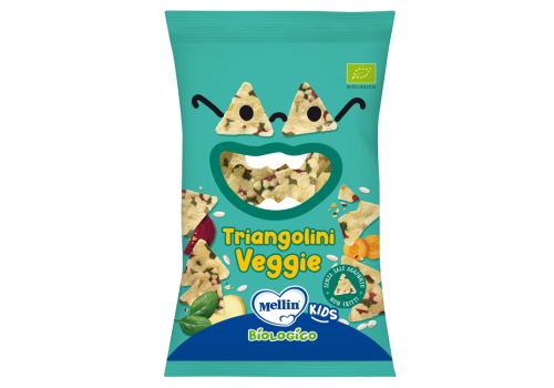 Mellin snack biologico triangolini vegetali senza zuccheri aggiunti 30 grammi