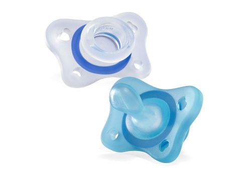 CHICCO GOMMOTTINO BOY SILICONE 2-6M 2 PEZZI