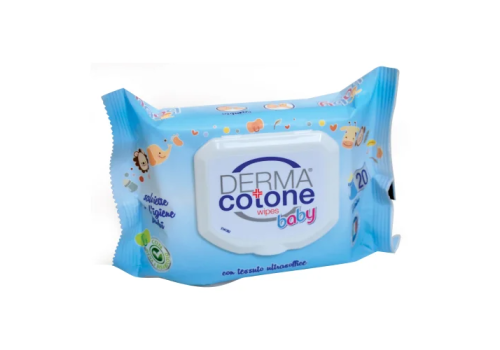 Dermacotone Baby salviette detergenti 20 pezzi