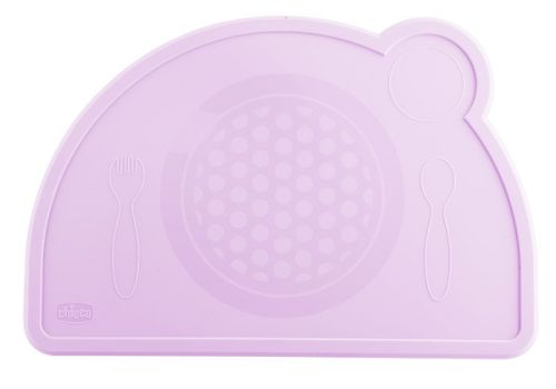 Chicco tovaglietta rosa in silicone