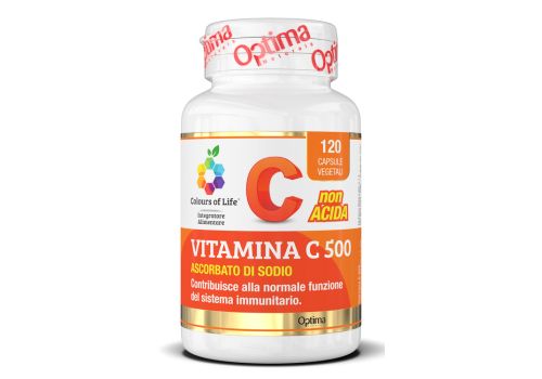 Vitamina C 500 integratore per la normale funzione del sistema immunitario 120 capsule