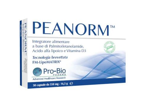 Peanorm integratore per il sistema nervoso 30 capsule
