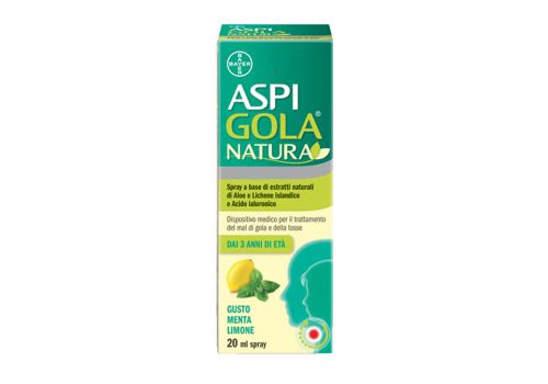 ASPI GOLA NATURA SPRAY MENTA/LIMONE 20ML