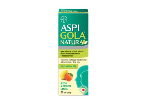 ASPI GOLA NATURA SPRAY ALBICOCCA/LIMONE 20ML