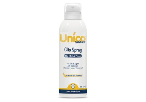 Unico Skincare olio spray secco nutriente per la pelle sensibile di neonati e bambini 100ml