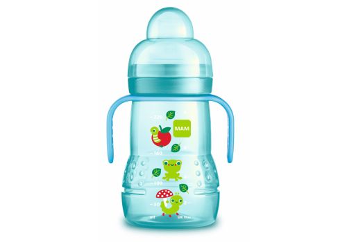 Mam trainer biberon 4+ soft in silicone maschio 