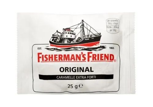 Fisherman s friend original caramelle extra forti senza glutine 25 grammi
