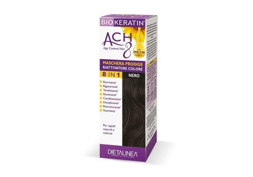 Biokeratin Ach 8 maschera prodige riattivatore colore nero 150ml