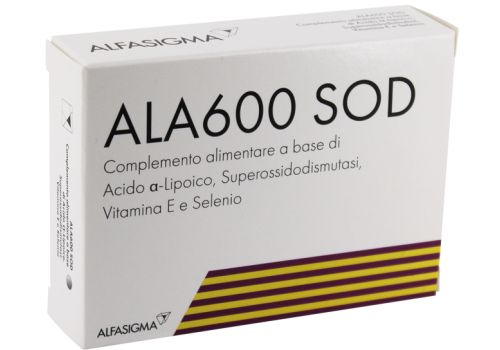 Ala 600 Sod integratore antiossidante 20 compresse