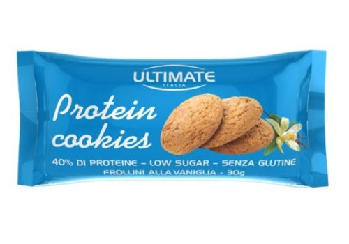 Protein Cookies frollini senza glutine con proteine gusto vaniglia 30 grammi