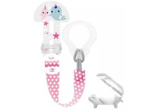 Mam clip & cover portasucchietto rosa con fantasie assortite  