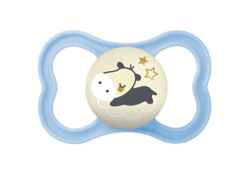 Mam air night succhietti in silicone 6mesi+ doppio maschio 2 pezzi