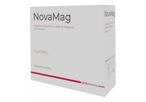 Novamag integratore per la carenza di magnesio 20 bustine