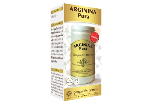 Arginina Pura integratore aminoacidico polvere orale solubile 100 grammi