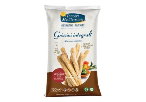 Piaceri Mediterranei grissini integrali senza glutine 160 grammi