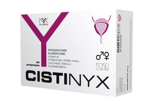 Cistinyx integratore per l'apparato urinario 30 compresse