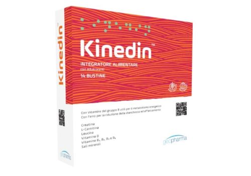 Kinedin integratore di vitamine e minerali con creatina 14 bustine
