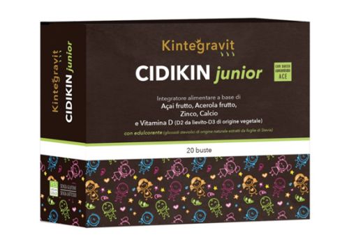 Cidikin Junior integratore per le difese immunitarie dei bambini 20 bustine