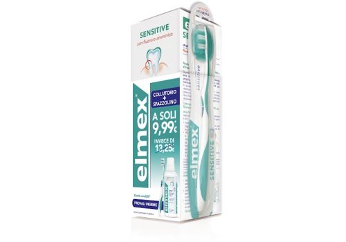 ELMEX COLLUTORIO SENSITIVE 400ML + SPAZZOLINO