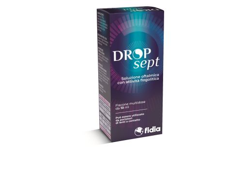 Dropsept soluzione oftalmica con attività flogolitica 10ml