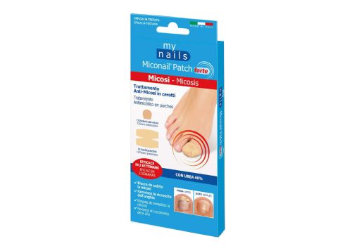 My Nails Miconail Patch Forte trattamento anti-micosi 12 cerotti protettivi