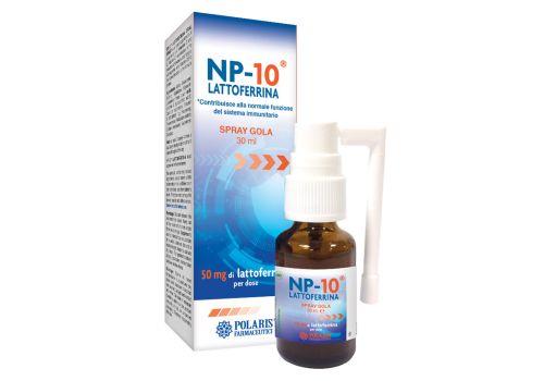 Np-10 Lattoferrina spray gola 30ml