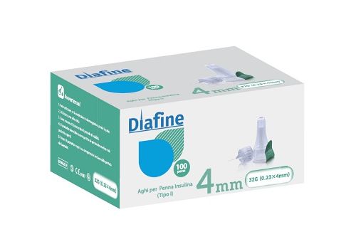 Diafine ago pungidito 32g x 4mm ago per penna da insulina 100 pezzi