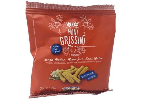 Happy Farm mini griss ceci e rosmarino senza glutine 90 grammi