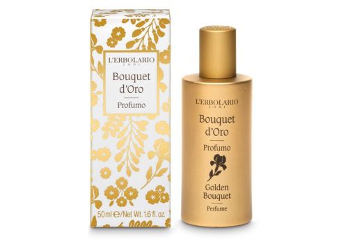 L'Erbolario bouquet oro profumo unisex natural spray 50ml