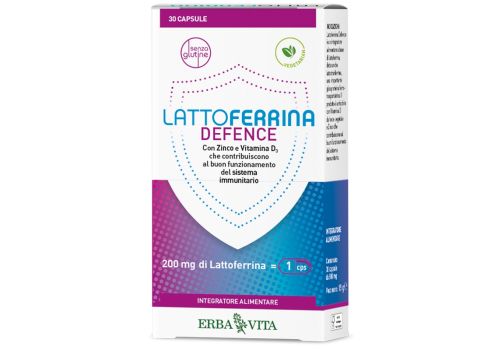 Lattoferrina Defence integratore per le difese immunitarie 30 capsule