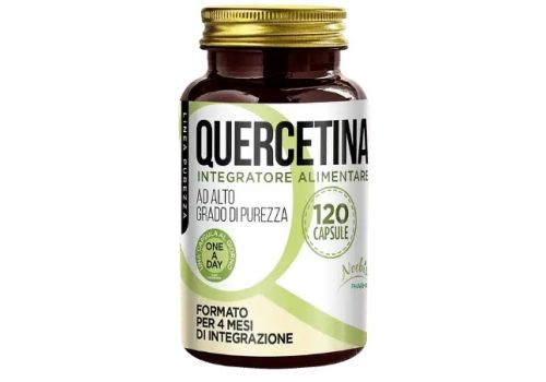 Quercetina 200mg integratore per le difese dell'organismo 120 capsule