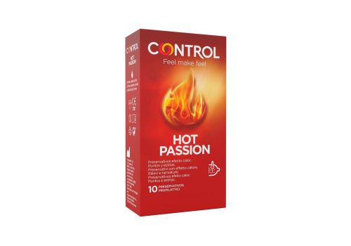 Control hot passion preservativi stimolanti 10 profilattici