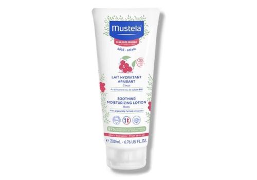 Mustela latte corpo lenitivo pelli sensibili 200ml