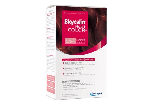 BIOSCALIN NUTRICOLOR+ 5.54 CASTANO ROSSO RAME