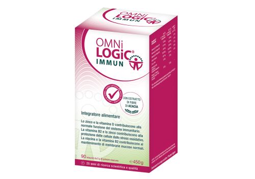 Omni Logic Immun integratore per il sistema immunitario polvere orale 450 grammi